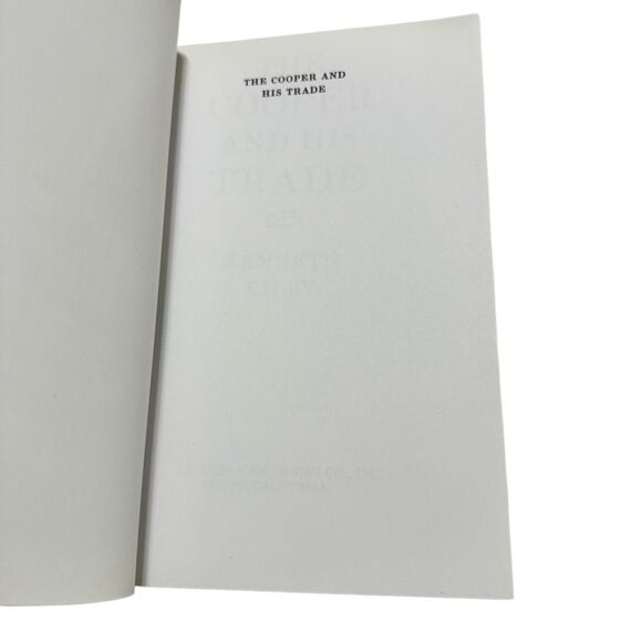 The Cooper and His Trade by Kenneth Kilby (1989, Paperback) - Picture 7 of 7